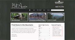 Desktop Screenshot of billacetoncrealestate.com